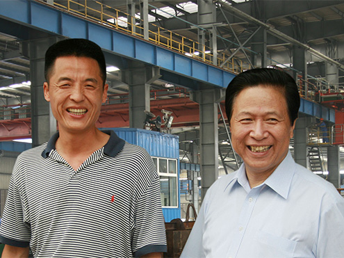 時(shí)任江蘇省委書(shū)記梁保華來(lái)公司考察指導(dǎo)工作